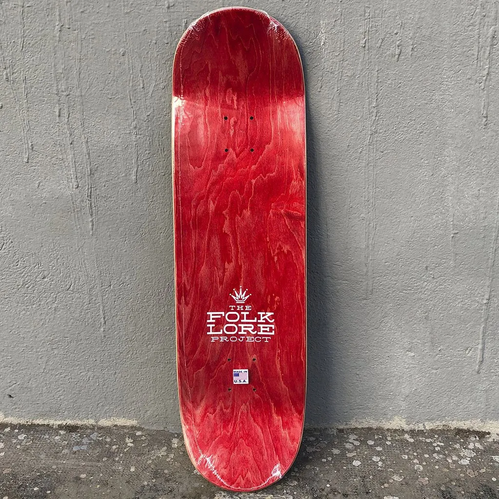 The Folklore Project Dune Popsicle Shape Skateboard Deck- Tabla Skate
