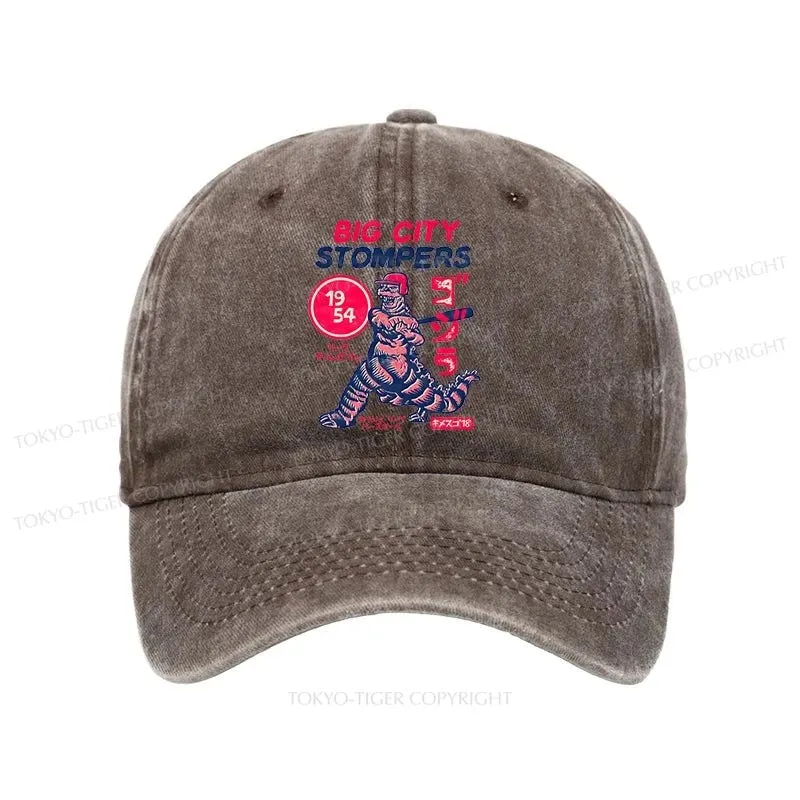 Tokyo-Tiger Big City Stompers Washed Cap