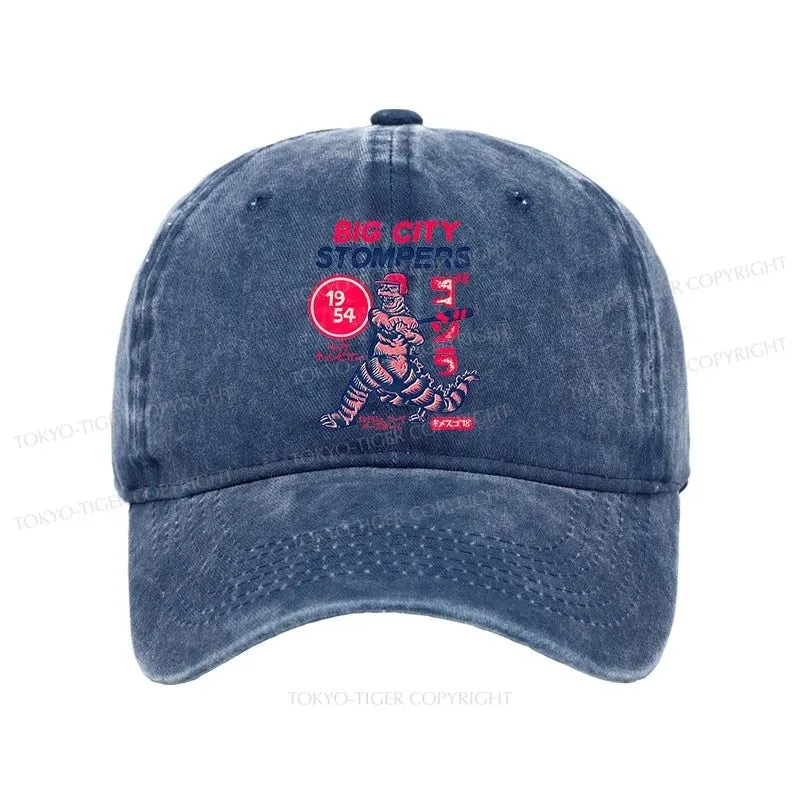 Tokyo-Tiger Big City Stompers Washed Cap