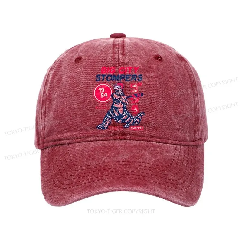 Tokyo-Tiger Big City Stompers Washed Cap