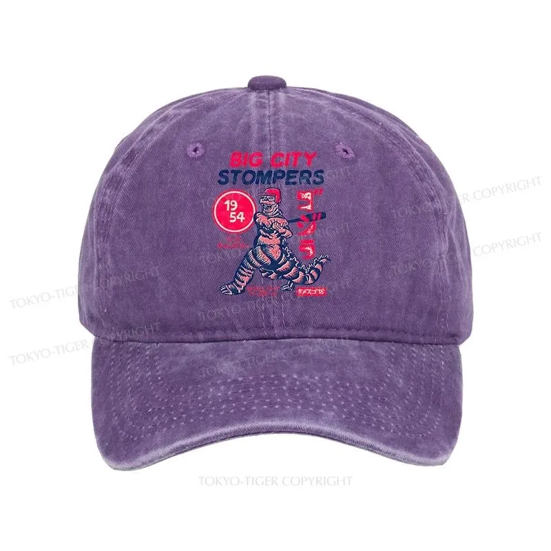 Tokyo-Tiger Big City Stompers Washed Cap
