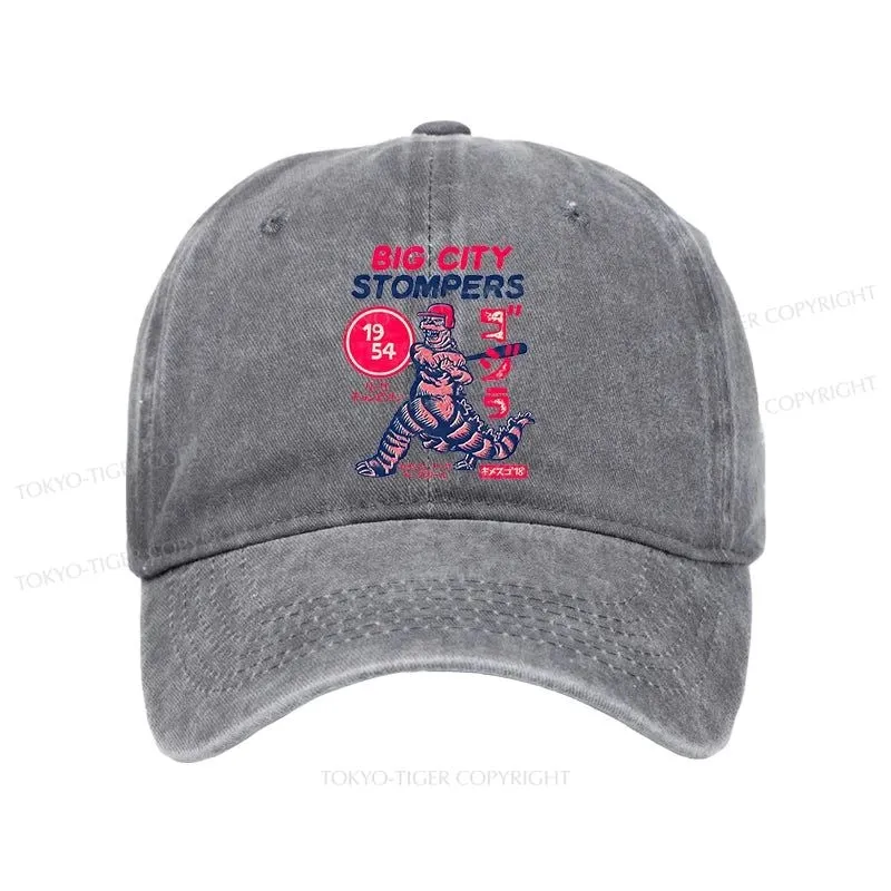 Tokyo-Tiger Big City Stompers Washed Cap