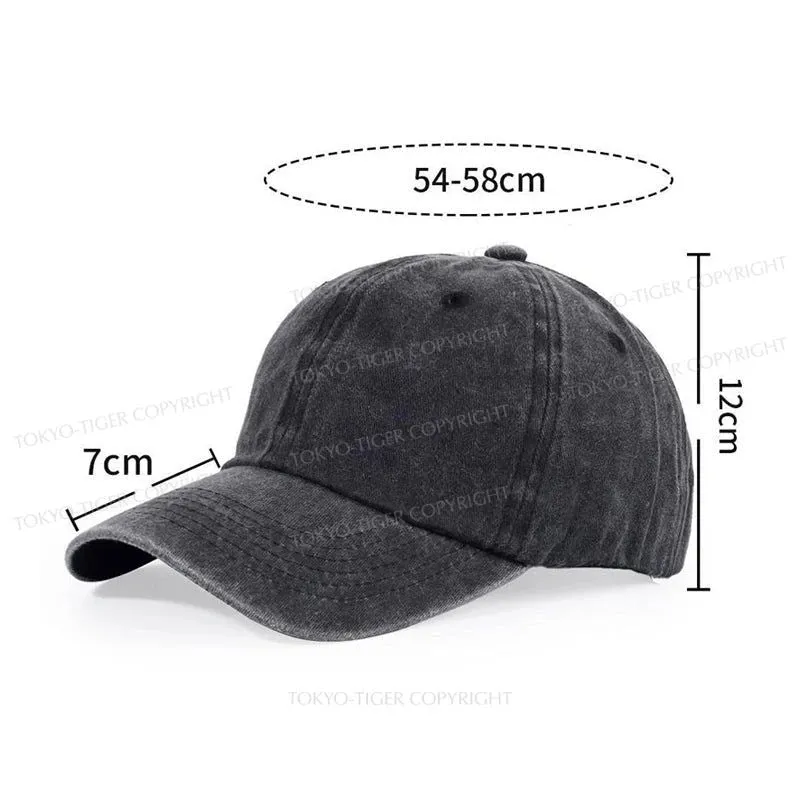 Tokyo-Tiger Big City Stompers Washed Cap