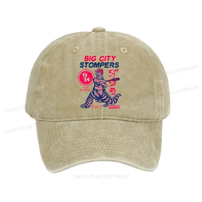Tokyo-Tiger Big City Stompers Washed Cap