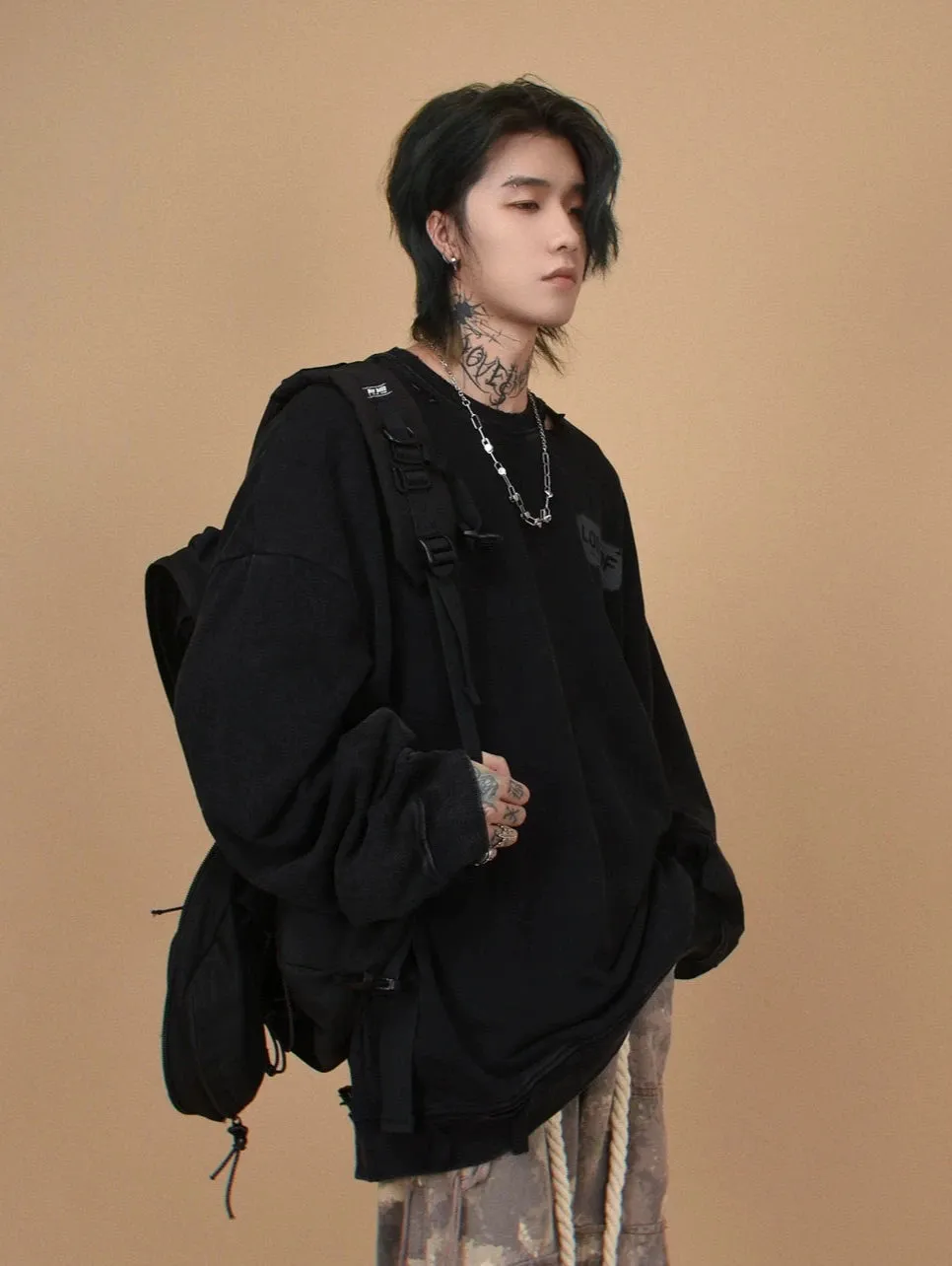 trendy brand loose sweatshirt gm15549