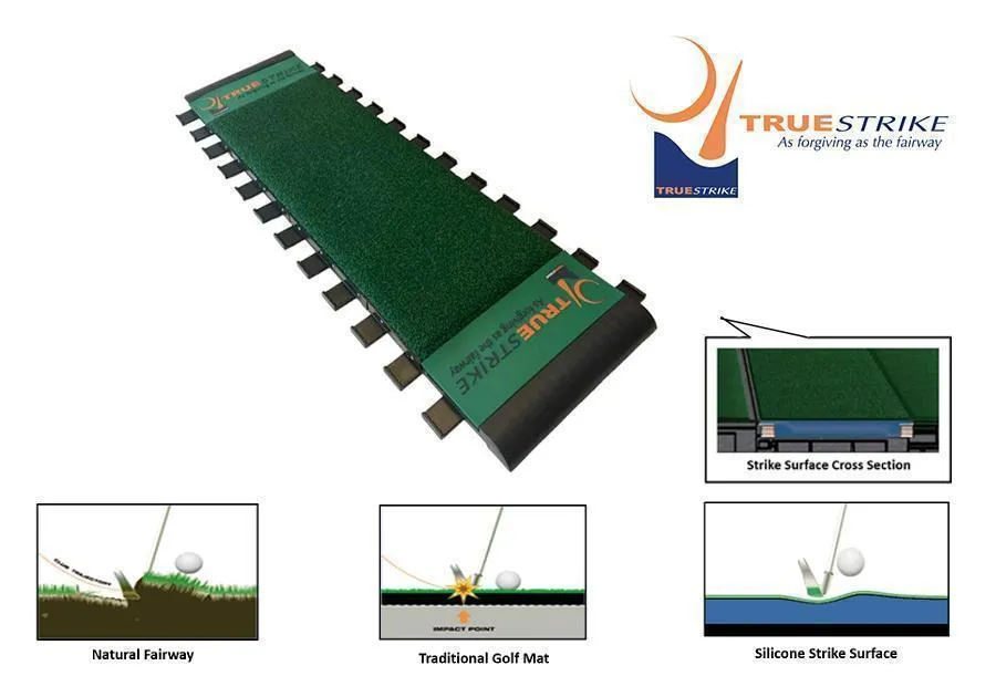 TrueStrike Golf Mat Gel Section