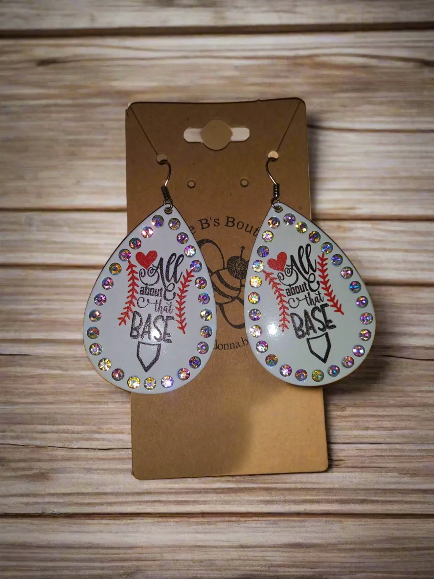 White Earrings ER2551WT