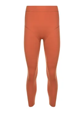 Women's Brand Logo Printed Legging,Orange