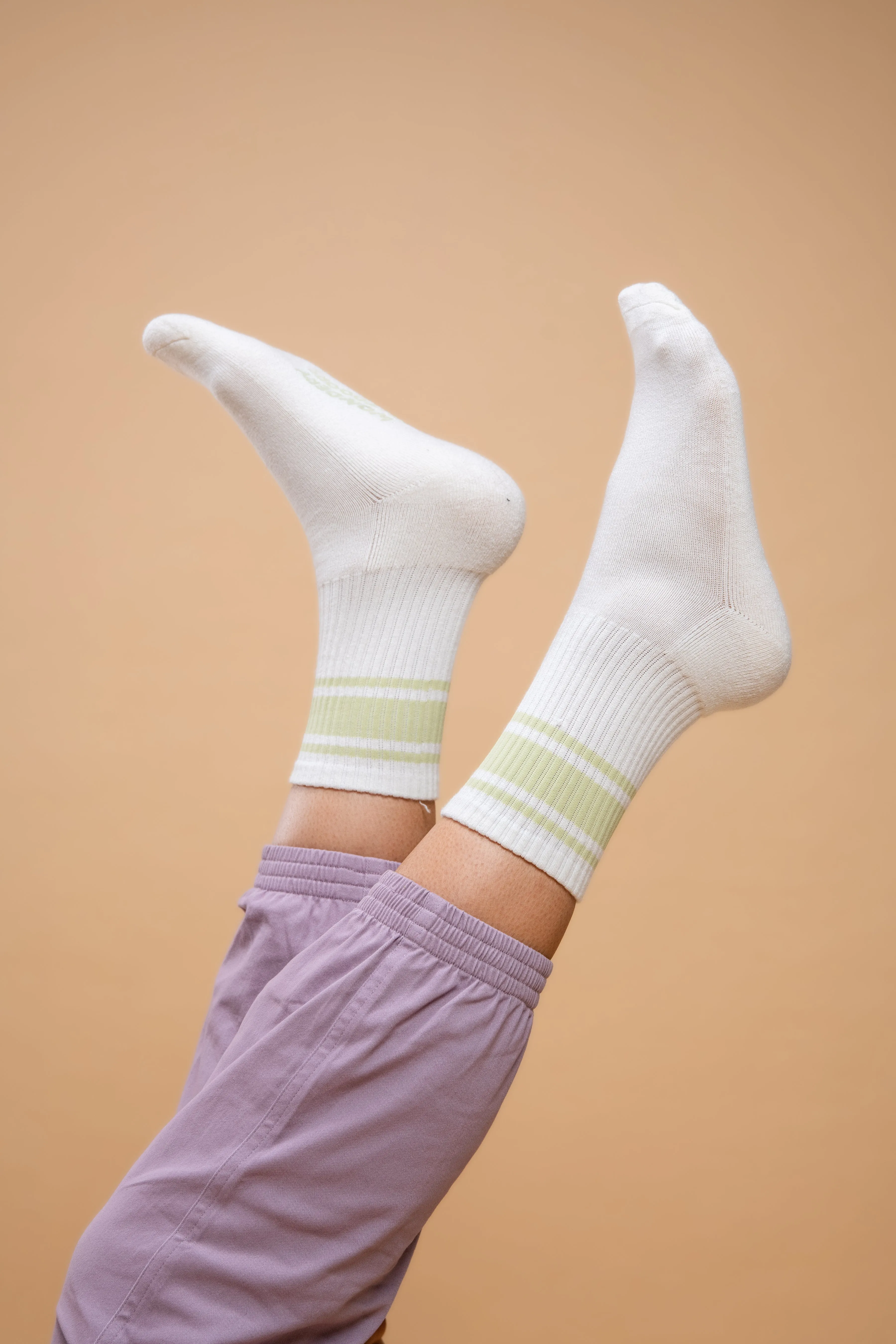 Wondery Stripe Tube Socks